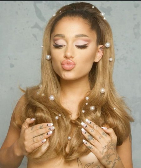 Ariana grande-positions photoshoot- pearls in hair_2020 (1).jpg