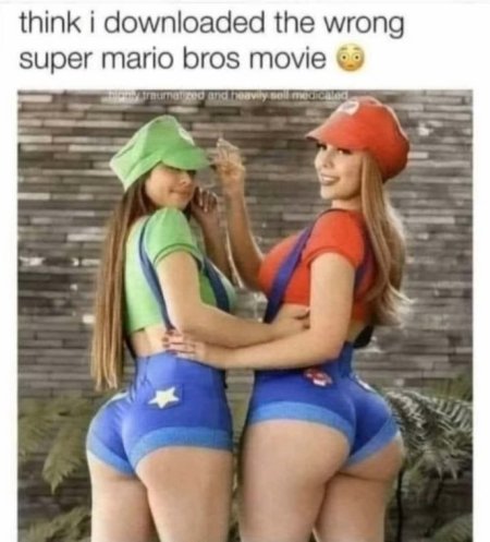 SM-65h-wrong Marios Bros movie-two pawgs-CRPD-USED.JPG