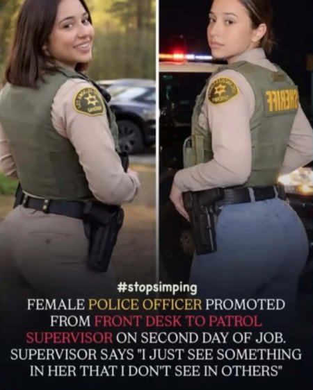 SM-36p-female police officer promoted 2nd day-great bootie-CRPD-USED.JPG