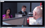 Brunette Girl In 2 Scenes (2).gif