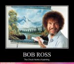 celebrity-pictures-bob-ross-norris-painting.jpg