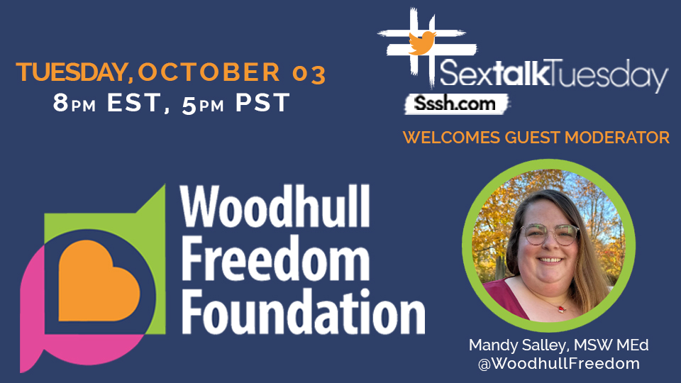 Mandy Salley of Woodhull Freedom Foundation Joins This Week’s #SexTalkTuesday
