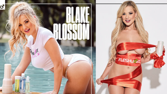 Blake Blossom Is The New Fleshlight Girl